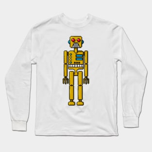 Pixel Robot 214 Long Sleeve T-Shirt